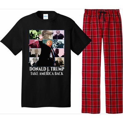 Trump Eras Donald J. Trump 2024 Take America Back Pajama Set