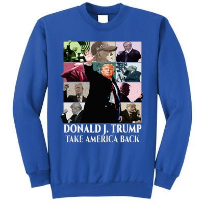 Trump Eras Donald J. Trump 2024 Take America Back Sweatshirt