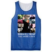 Trump Eras Donald J. Trump 2024 Take America Back Mesh Reversible Basketball Jersey Tank