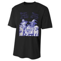 TheyRe Eating Dogs! TheyRe Eating Cats! Vote Kamala Harris Performance Sprint T-Shirt