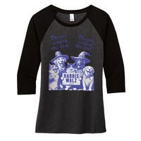 TheyRe Eating Dogs! TheyRe Eating Cats! Vote Kamala Harris Women's Tri-Blend 3/4-Sleeve Raglan Shirt