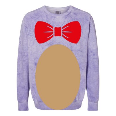 Teddy Bear Costume Colorblast Crewneck Sweatshirt