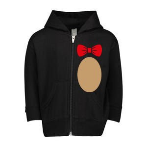 Teddy Bear Costume Toddler Zip Fleece Hoodie