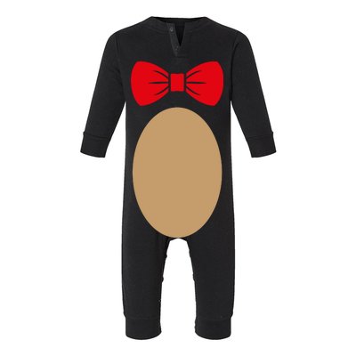 Teddy Bear Costume Infant Fleece One Piece