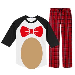 Teddy Bear Costume Raglan Sleeve Pajama Set