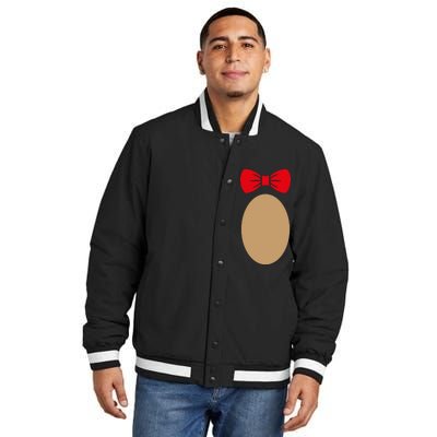 Teddy Bear Costume Insulated Varsity Jacket