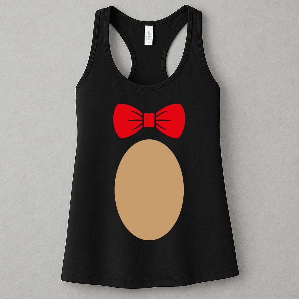 Teddy Bear Costume Womens Tank Top