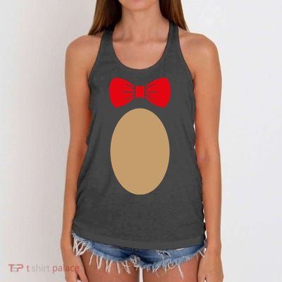 Teddy Bear Costume Women's Knotted Racerback Tank