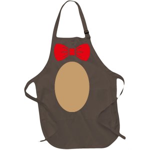 Teddy Bear Costume Full-Length Apron With Pockets