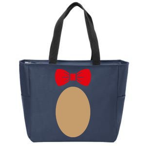 Teddy Bear Costume Zip Tote Bag