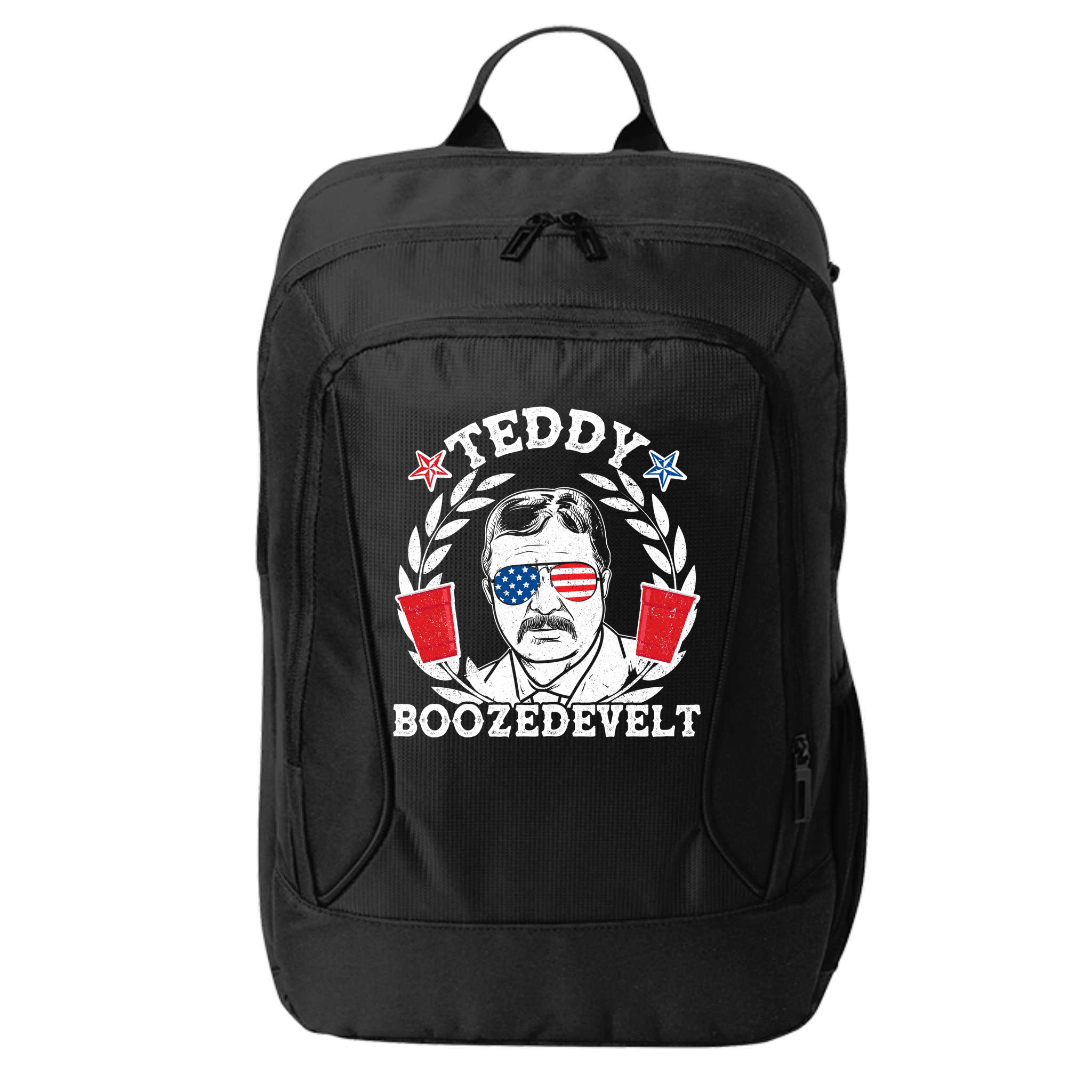 Teddy Boozedevelt USA Beer Party City Backpack