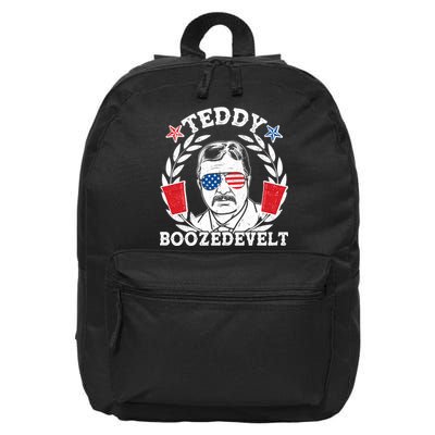 Teddy Boozedevelt USA Beer Party 16 in Basic Backpack