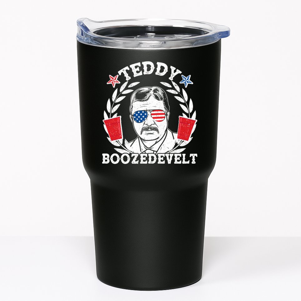 Teddy Boozedevelt USA Beer Party Tumbler