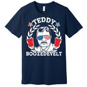 Teddy Boozedevelt USA Beer Party Premium T-Shirt