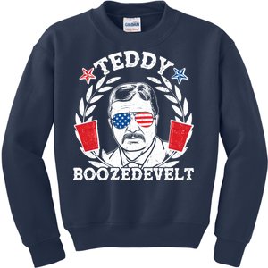 Teddy Boozedevelt USA Beer Party Kids Sweatshirt