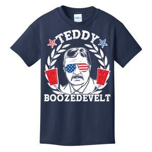 Teddy Boozedevelt USA Beer Party Kids T-Shirt