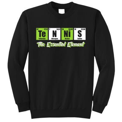 The Essential Element Funny Love Tennis Sience Sweatshirt