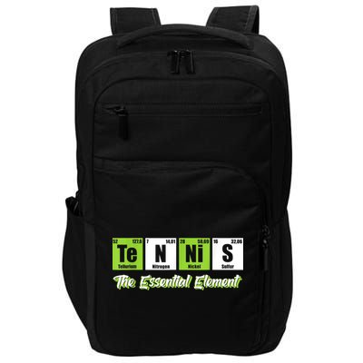 The Essential Element Funny Love Tennis Sience Impact Tech Backpack