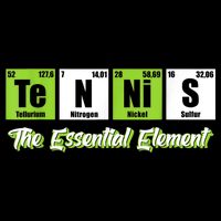 The Essential Element Funny Love Tennis Sience Impact Tech Backpack