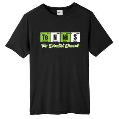 The Essential Element Funny Love Tennis Sience Tall Fusion ChromaSoft Performance T-Shirt