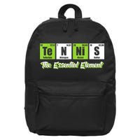 The Essential Element Funny Love Tennis Sience 16 in Basic Backpack