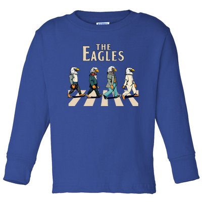 The Eagles Eagles Flying Birds Inspirational Music Bands  Toddler Long Sleeve Shirt