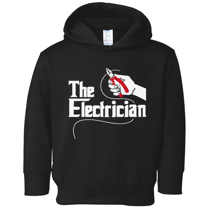 The Electrician Electrical Tools Wire Repairman Wiring Toddler Hoodie