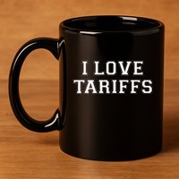 Tariff Enthusiast Economic Humor I Love Tariffs 11oz C Handle Ceramic Mug