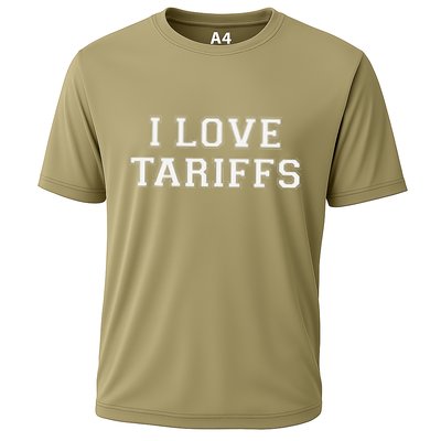 Tariff Enthusiast Economic Humor I Love Tariffs Performance Shirt