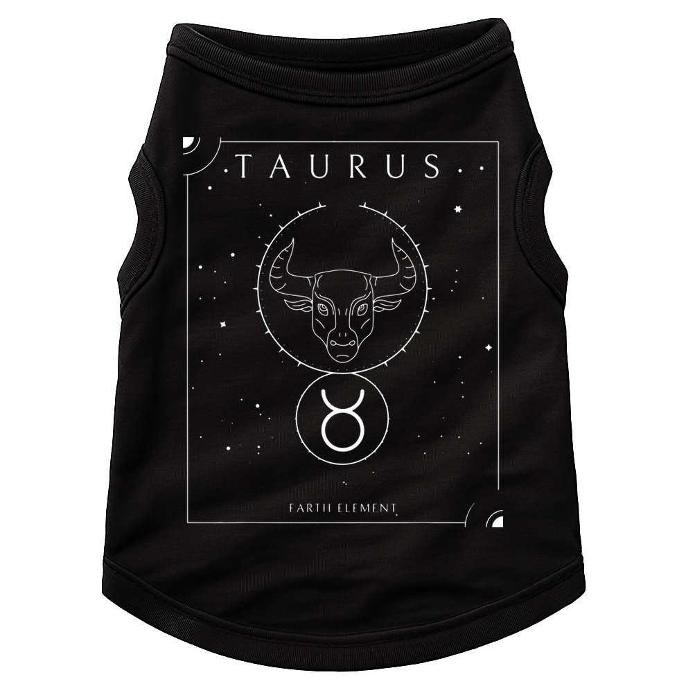Taurus Earth Element Zodiac Doggie Tank