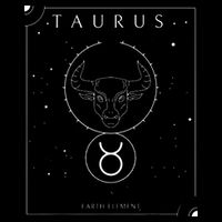 Taurus Earth Element Zodiac 7-Panel Snapback Hat