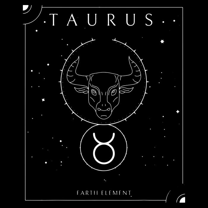 Taurus Earth Element Zodiac 7-Panel Snapback Hat