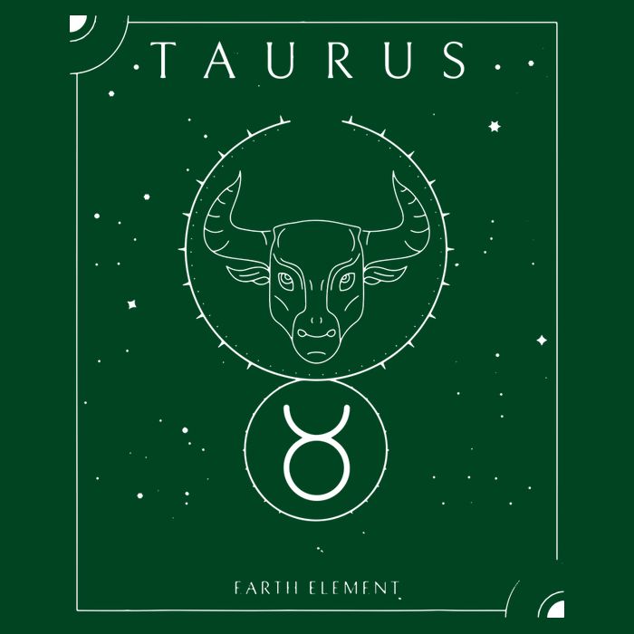 Taurus Earth Element Zodiac Long Sleeve Shirt
