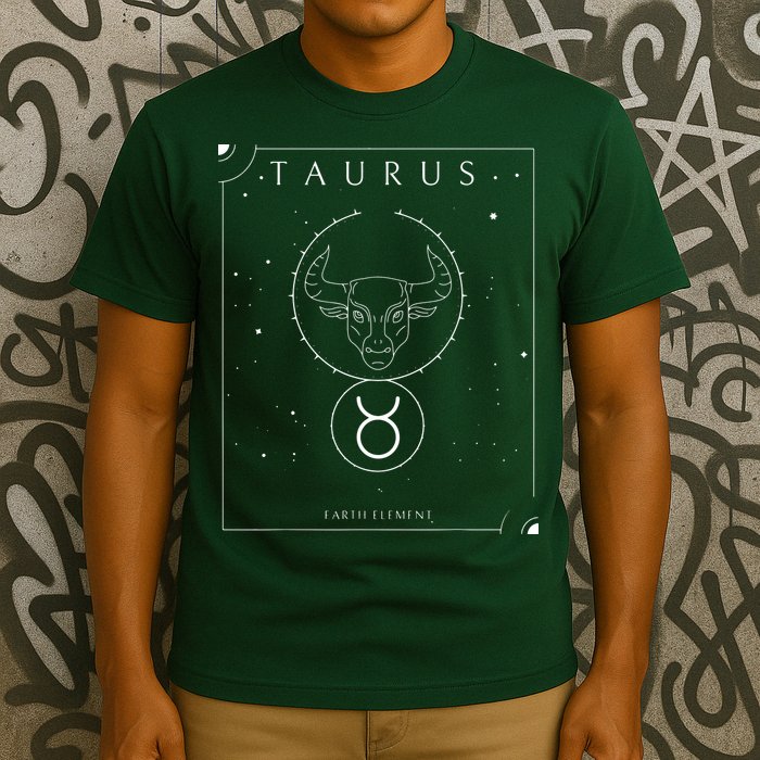 Taurus Earth Element Zodiac T-Shirt