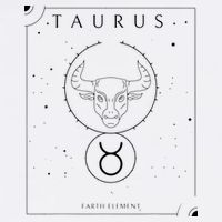 Taurus Earth Element Zodiac Garment-Dyed Sweatshirt