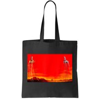 The Elephants Famous Painting By Dali Tote Bag