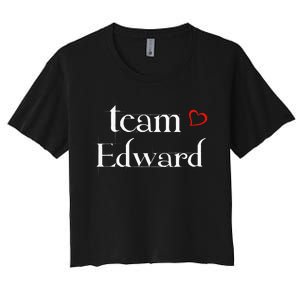 Team Edward Forks Washington La Push Baby Women's Crop Top Tee