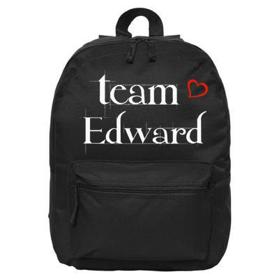 Team Edward Forks Washington La Push Baby 16 in Basic Backpack