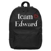Team Edward Forks Washington La Push Baby 16 in Basic Backpack