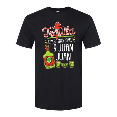 Tequila Emergency Funny Tequila Liquor Softstyle® CVC T-Shirt