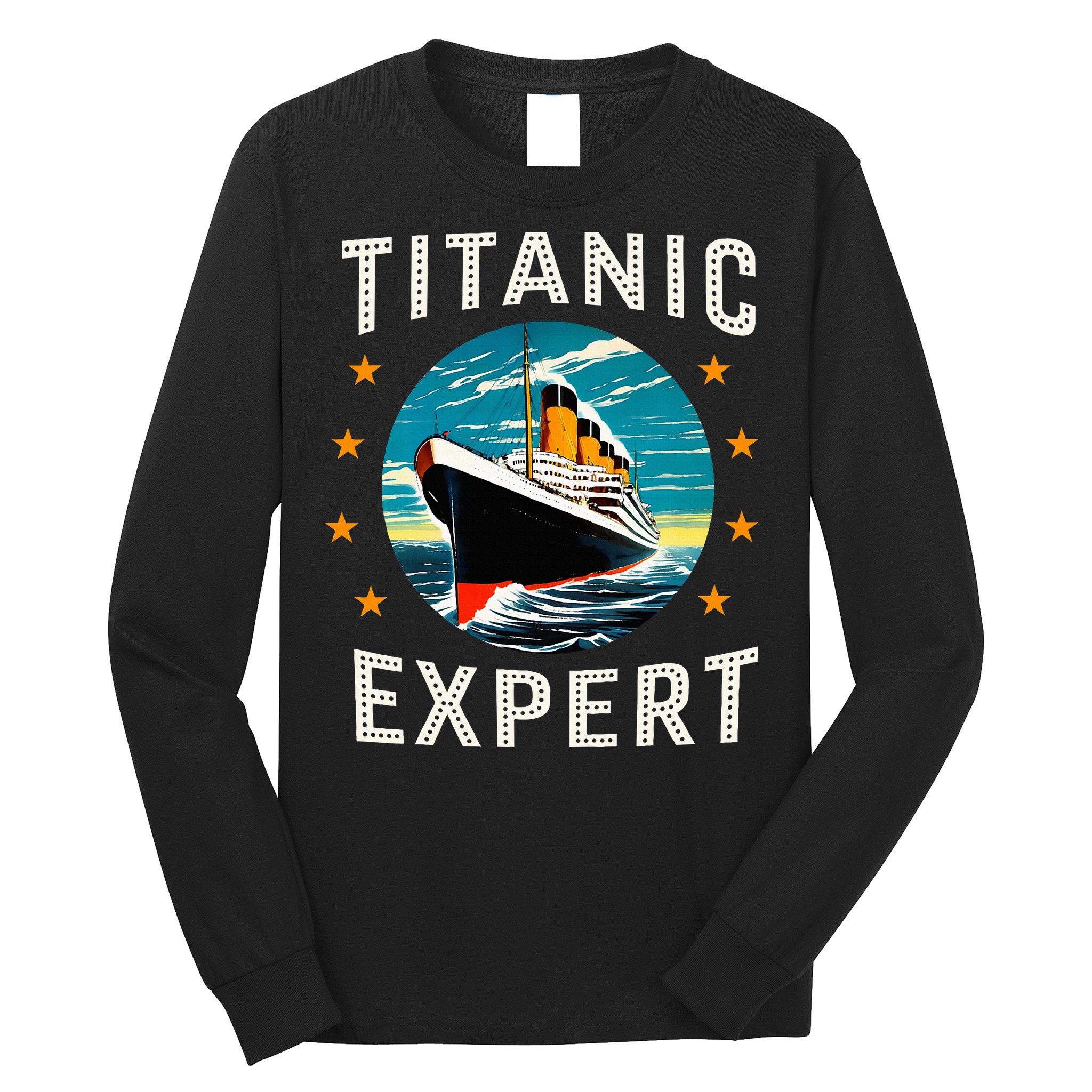 Titanic Expert Funny Rms Titanic Birthday Long Sleeve Shirt