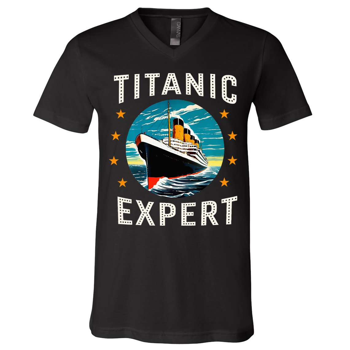 Titanic Expert Funny Rms Titanic Birthday V-Neck T-Shirt