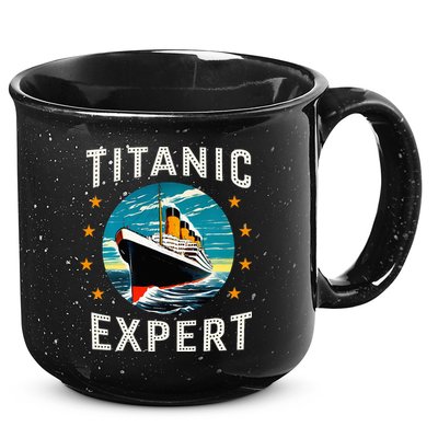 Titanic Expert Funny Rms Titanic Birthday 15oz Campfire Ceramic Mug