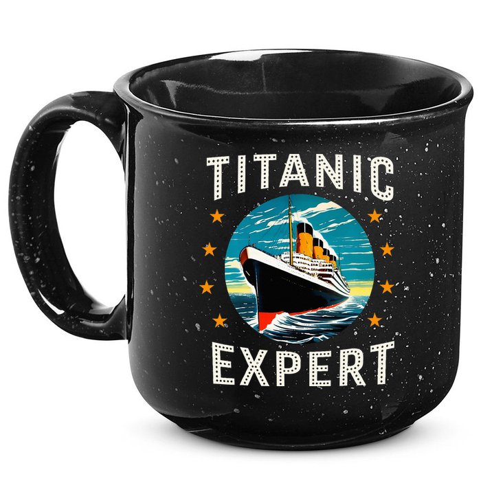 Titanic Expert Funny Rms Titanic Birthday 15oz Campfire Ceramic Mug
