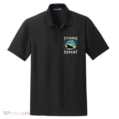 Titanic Expert Funny Rms Titanic Birthday Dry Zone Grid Polo