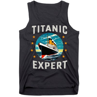 Titanic Expert Funny Rms Titanic Birthday Tank Top