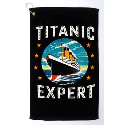 Titanic Expert Funny Rms Titanic Birthday Golf Towel