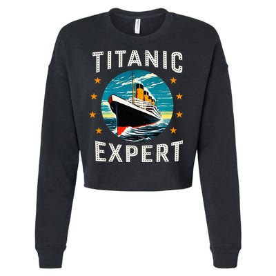 Titanic Expert Funny Rms Titanic Birthday Cropped Pullover Crew