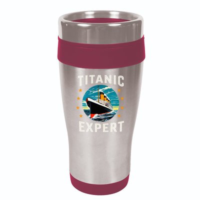 Titanic Expert Funny Rms Titanic Birthday 16oz Travel Tumbler