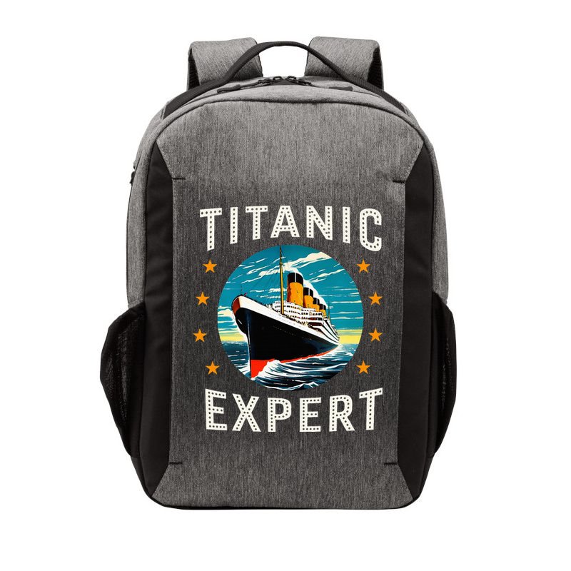 Titanic Expert Funny Rms Titanic Birthday Vector Backpack